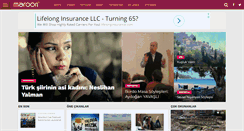 Desktop Screenshot of maroon.com.tr